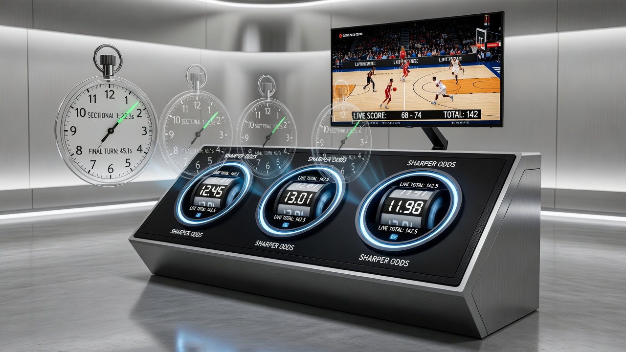 Slot machine reels synchronized with basketball live data streams and horse racing sectional metrics